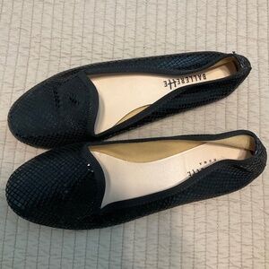 Suede Ballets Flats size 37 Made in Italy